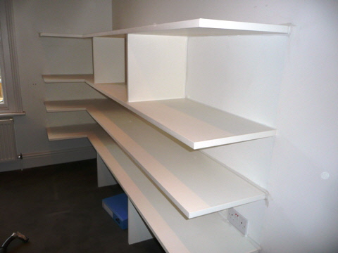 office storage shelves